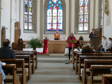 Palmsonntag in St. Crescentius (Foto: Karl-Franz Thiede)